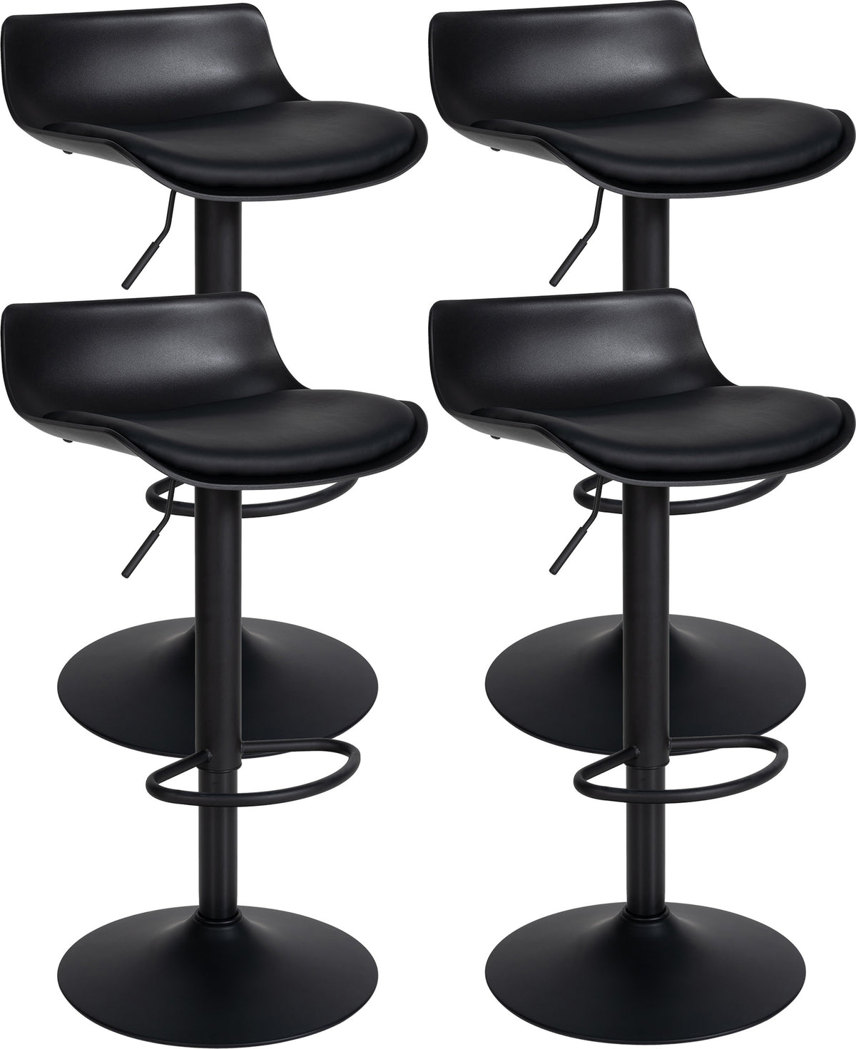 4er Set Barhocker Aveiro Kunstleder Hauptbild