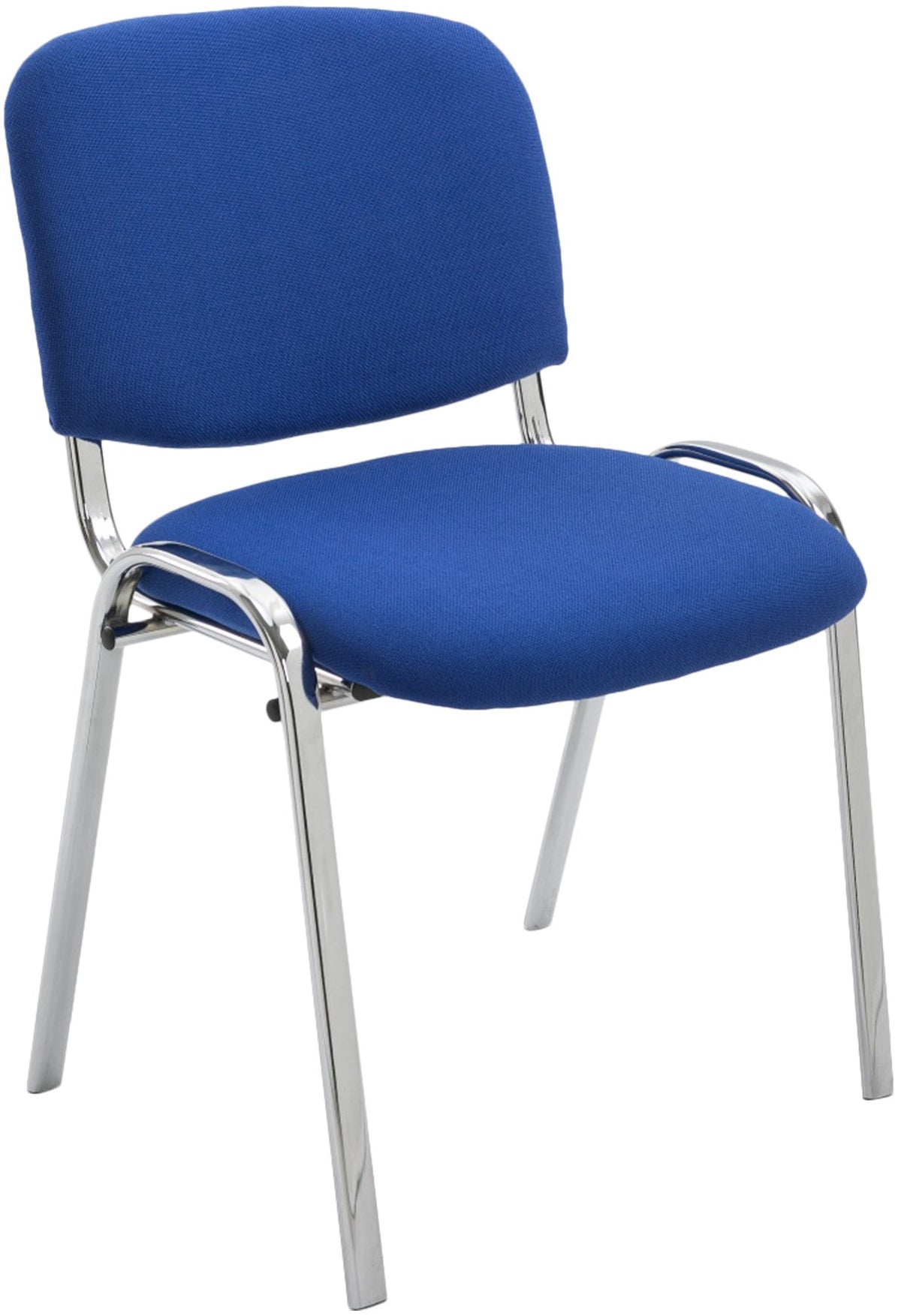 Besucherstuhl Ken Chrom Stoff Hauptbild
