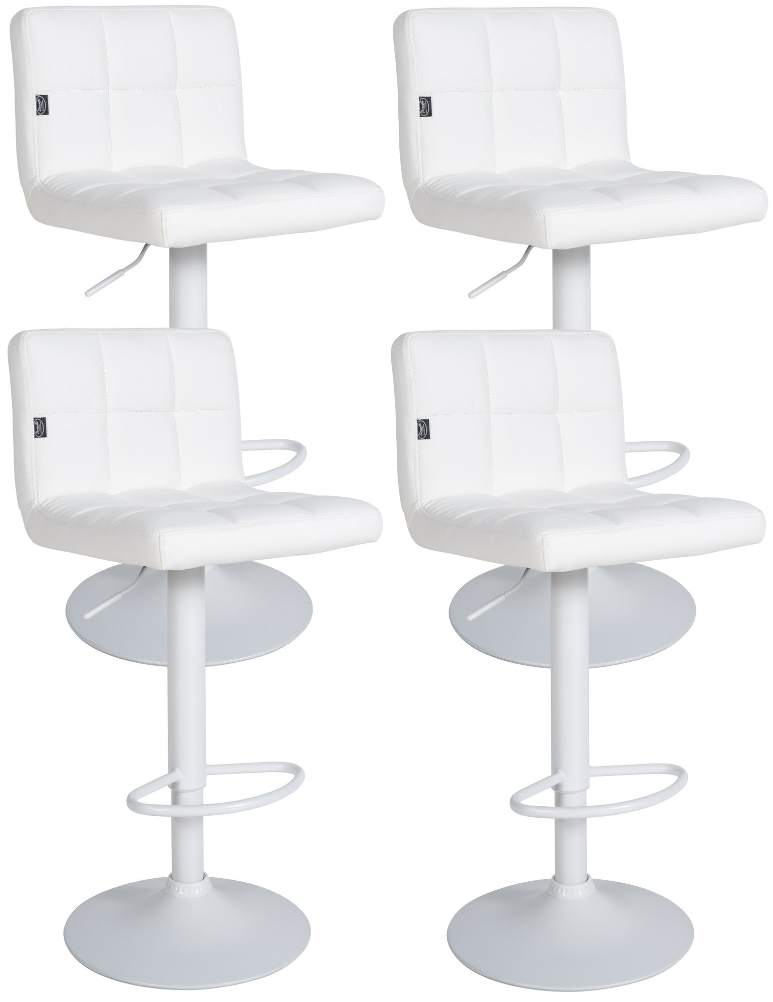 4er Set Barhocker Feni Kunstleder Zweitbild