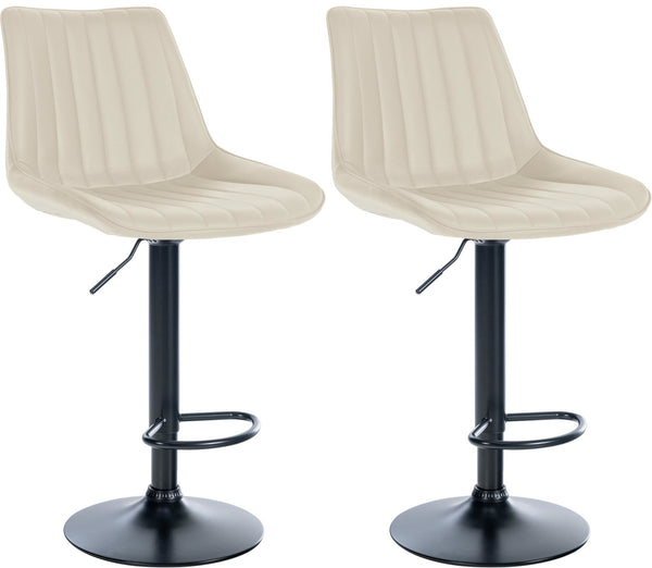 2er Set Barhocker Toni Kunstleder