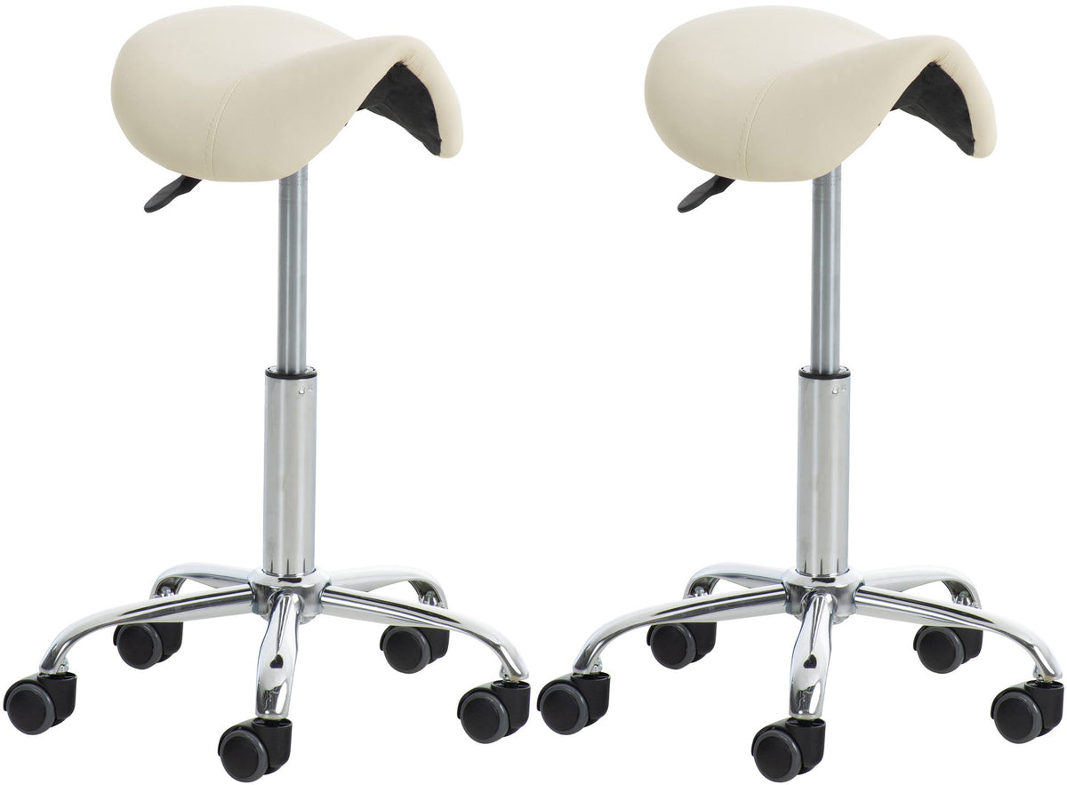 2er Set Arbeitshocker Reno Kunstleder Hauptbild