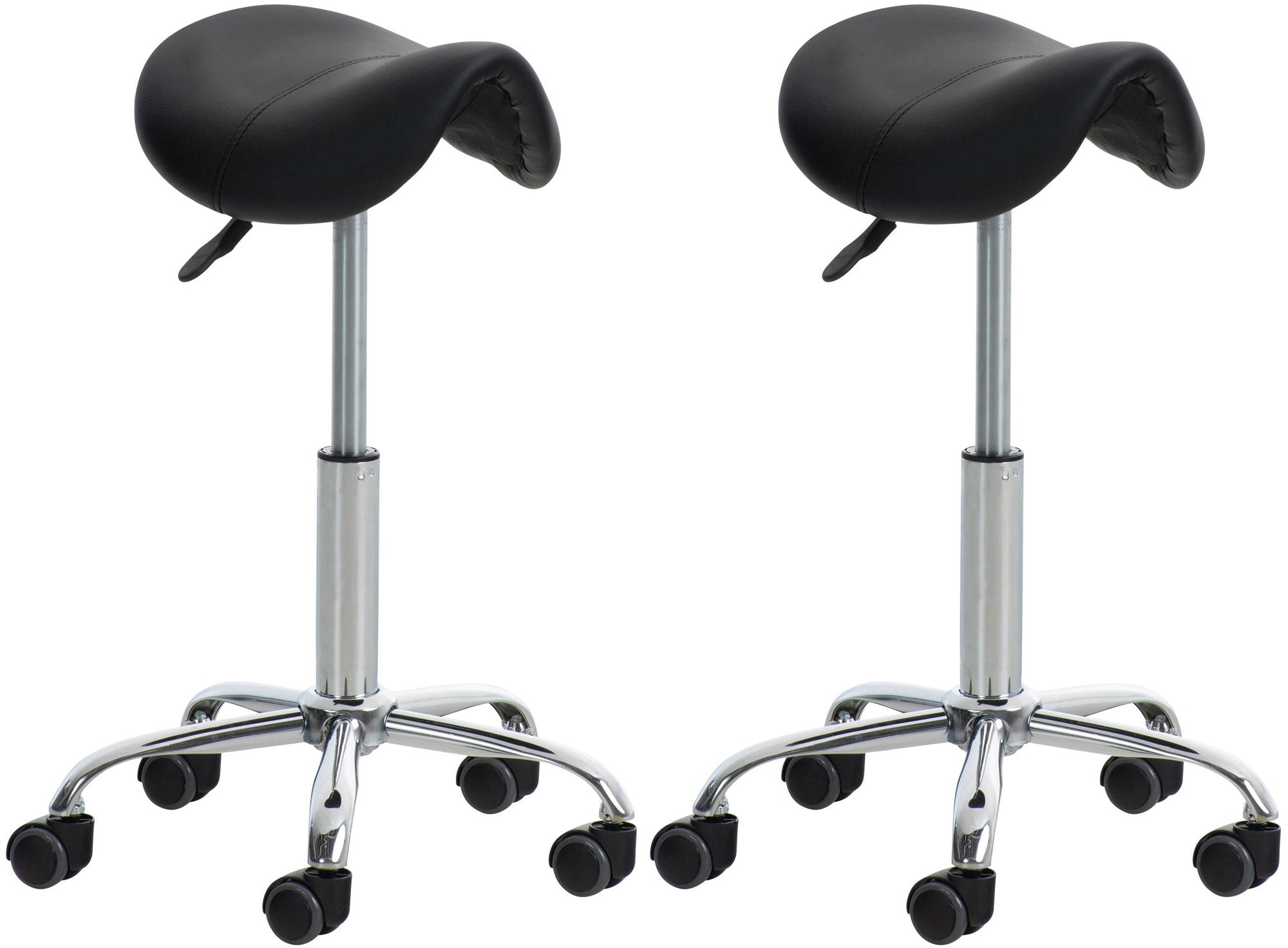 2er Set Arbeitshocker Reno Kunstleder Zweitbild