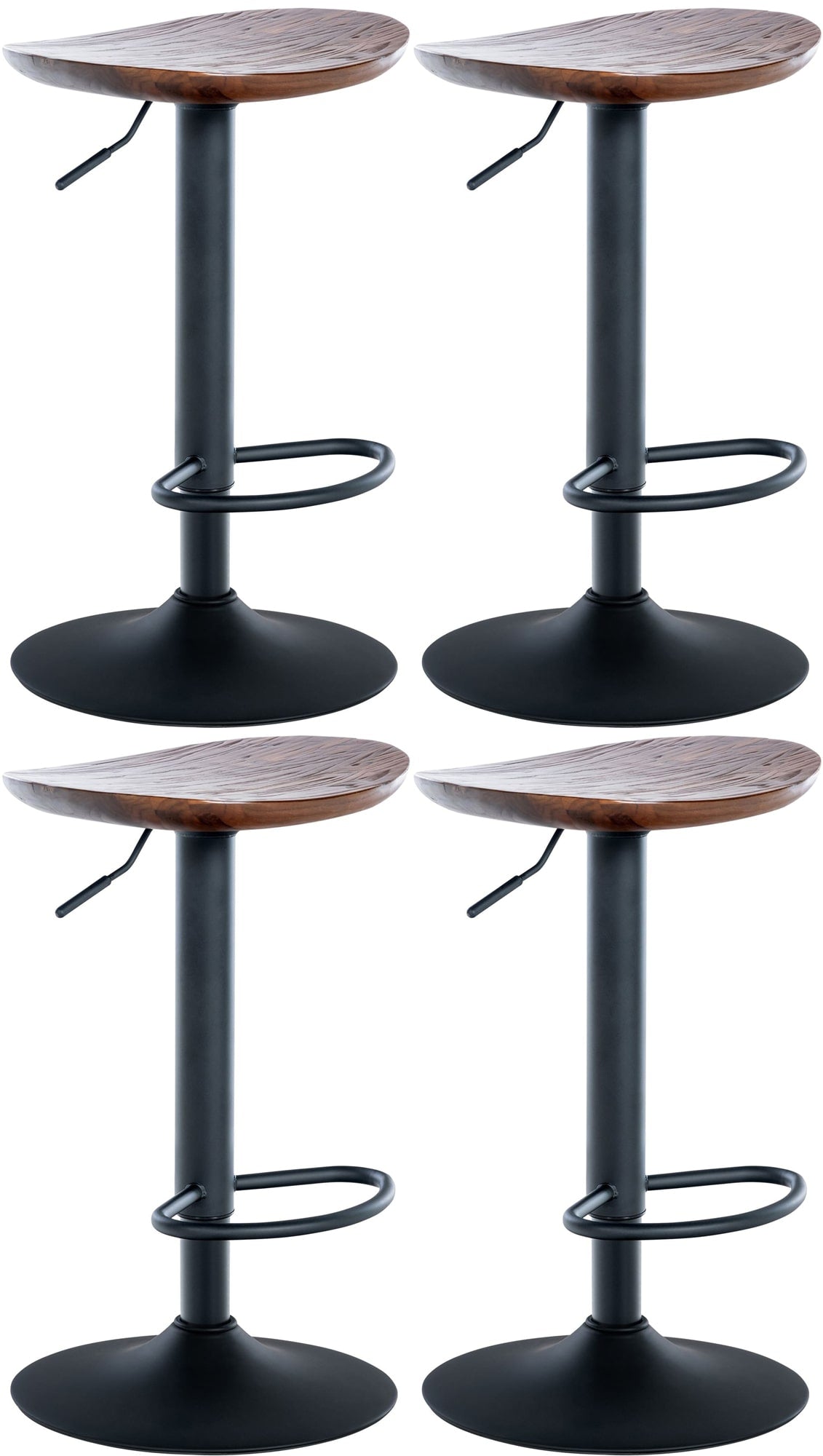 4er Set Barhocker Skelde Zweitbild