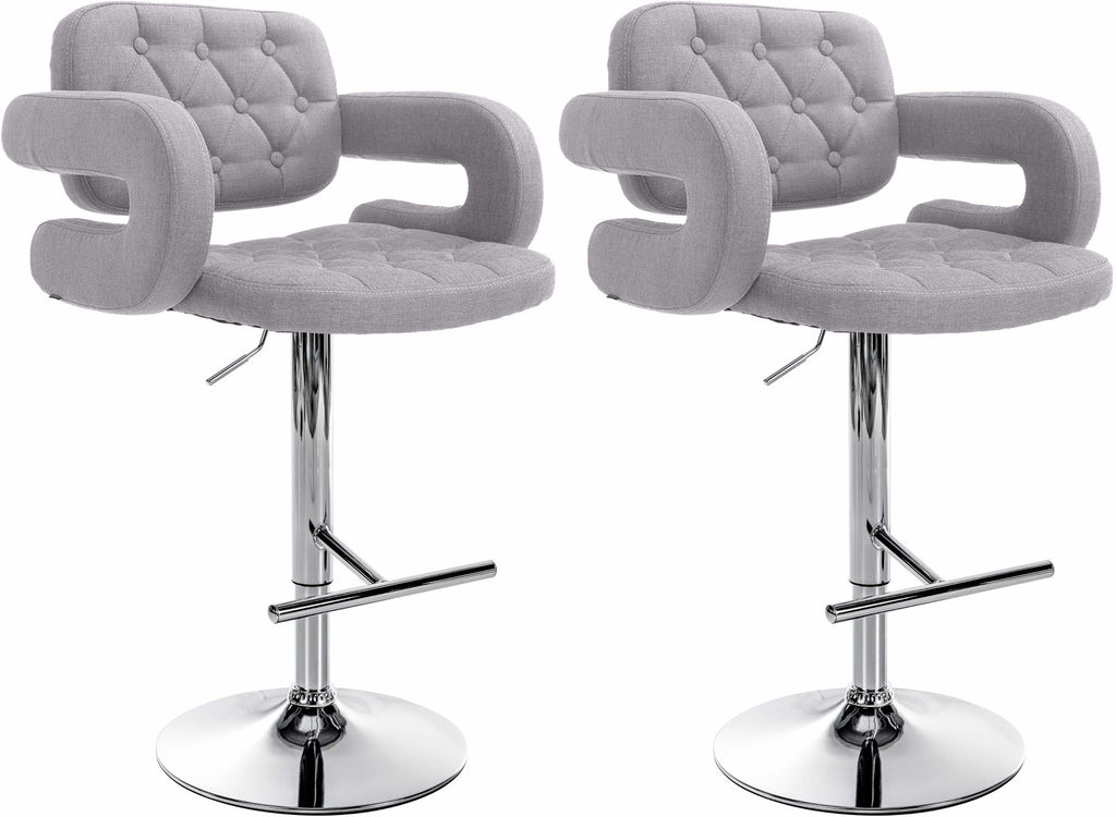2er Set Barhocker Dublin Stoff