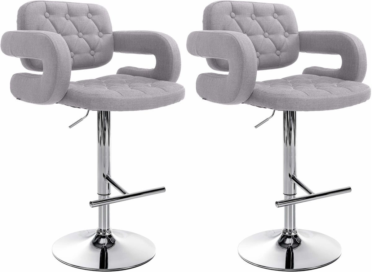 2er Set Barhocker Dublin Stoff