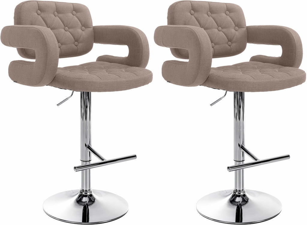 2er Set Barhocker Dublin Stoff