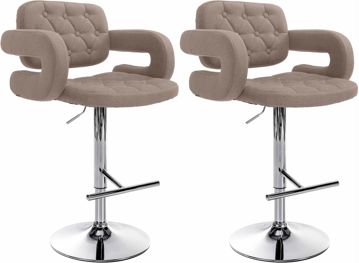 2er Set Barhocker Dublin Stoff