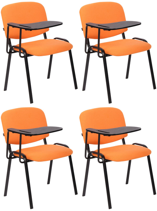 4er Set Stuhl Ken mit Klapptisch Stoff
