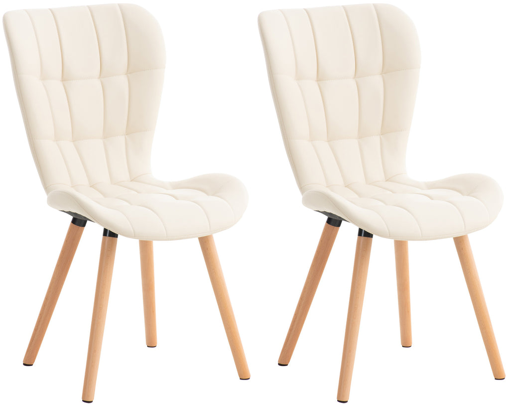 2er Set Esszimmerstuhl Elda