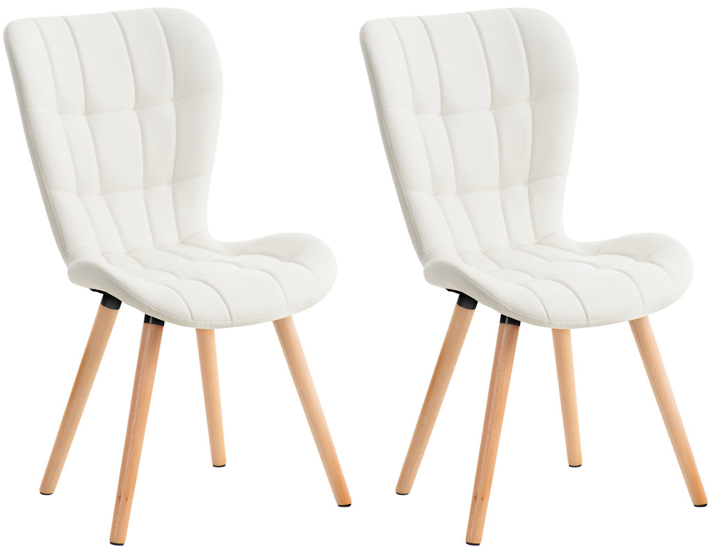 2er Set Esszimmerstuhl Elda