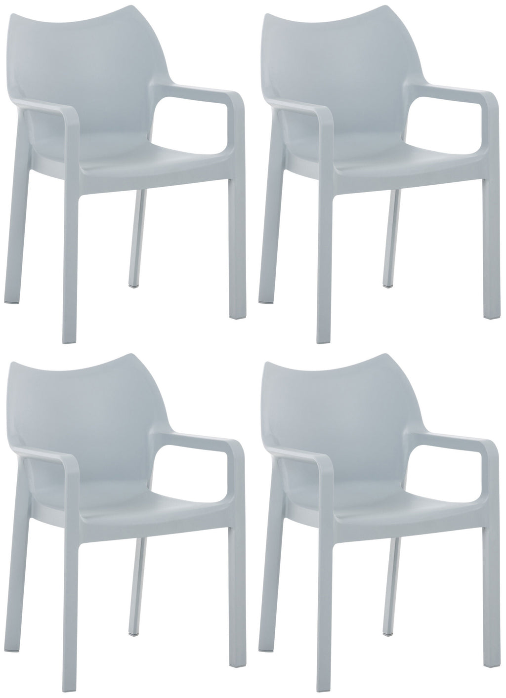 4er Set Stuhl Diva