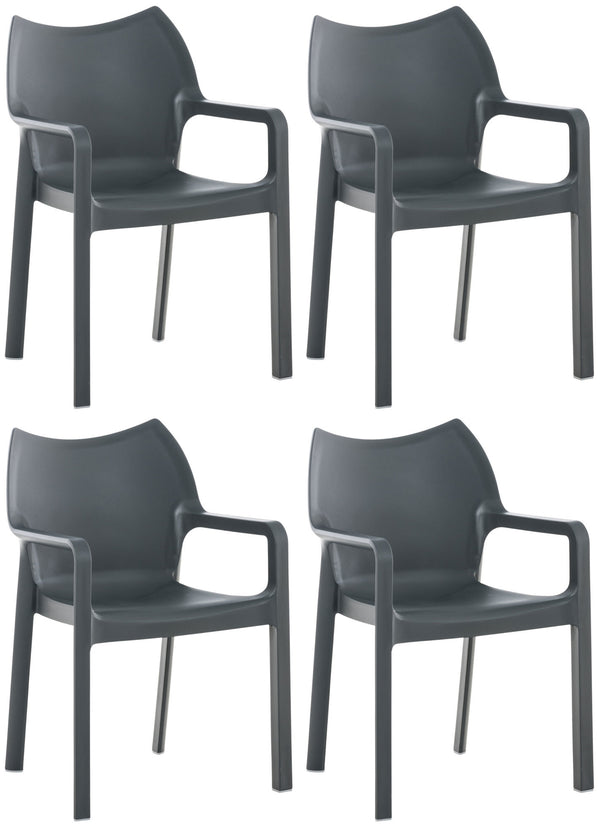 4er Set Stuhl Diva