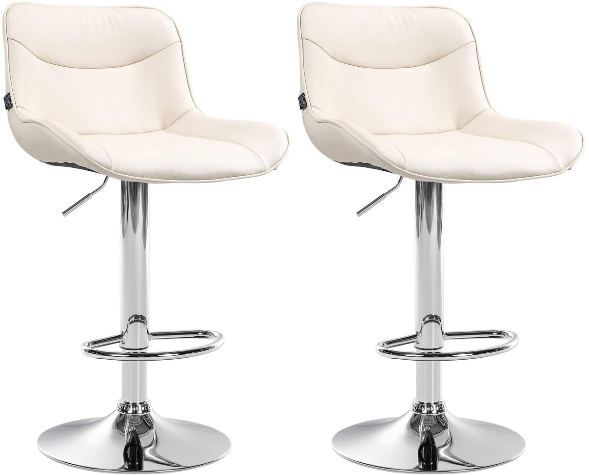 2er Set Barhocker Vonore Kunstleder Hauptbild