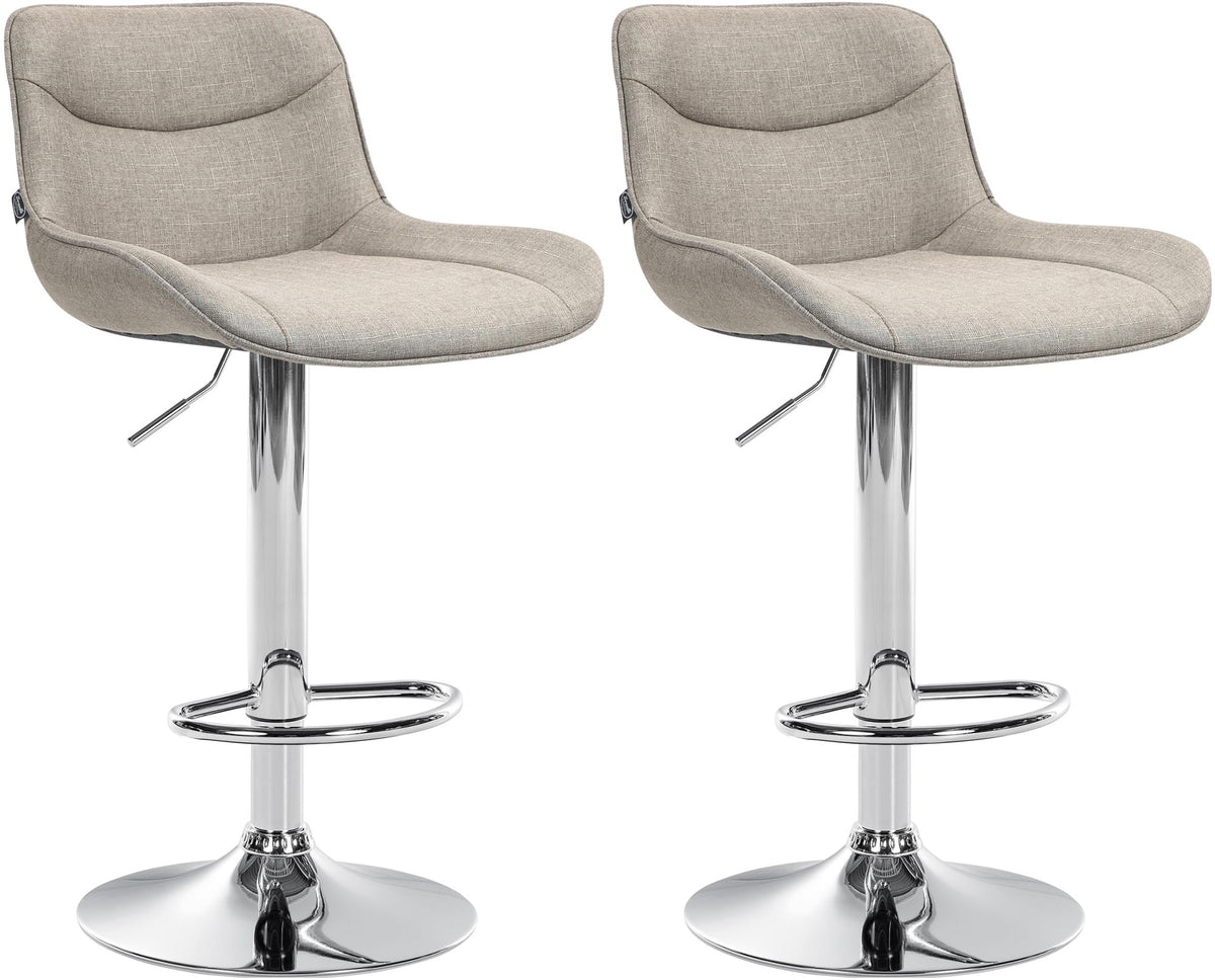 2er Set Barhocker Vonore Stoff Hauptbild