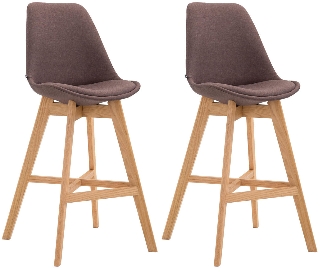 2er Set Barhocker Cannes Stoff