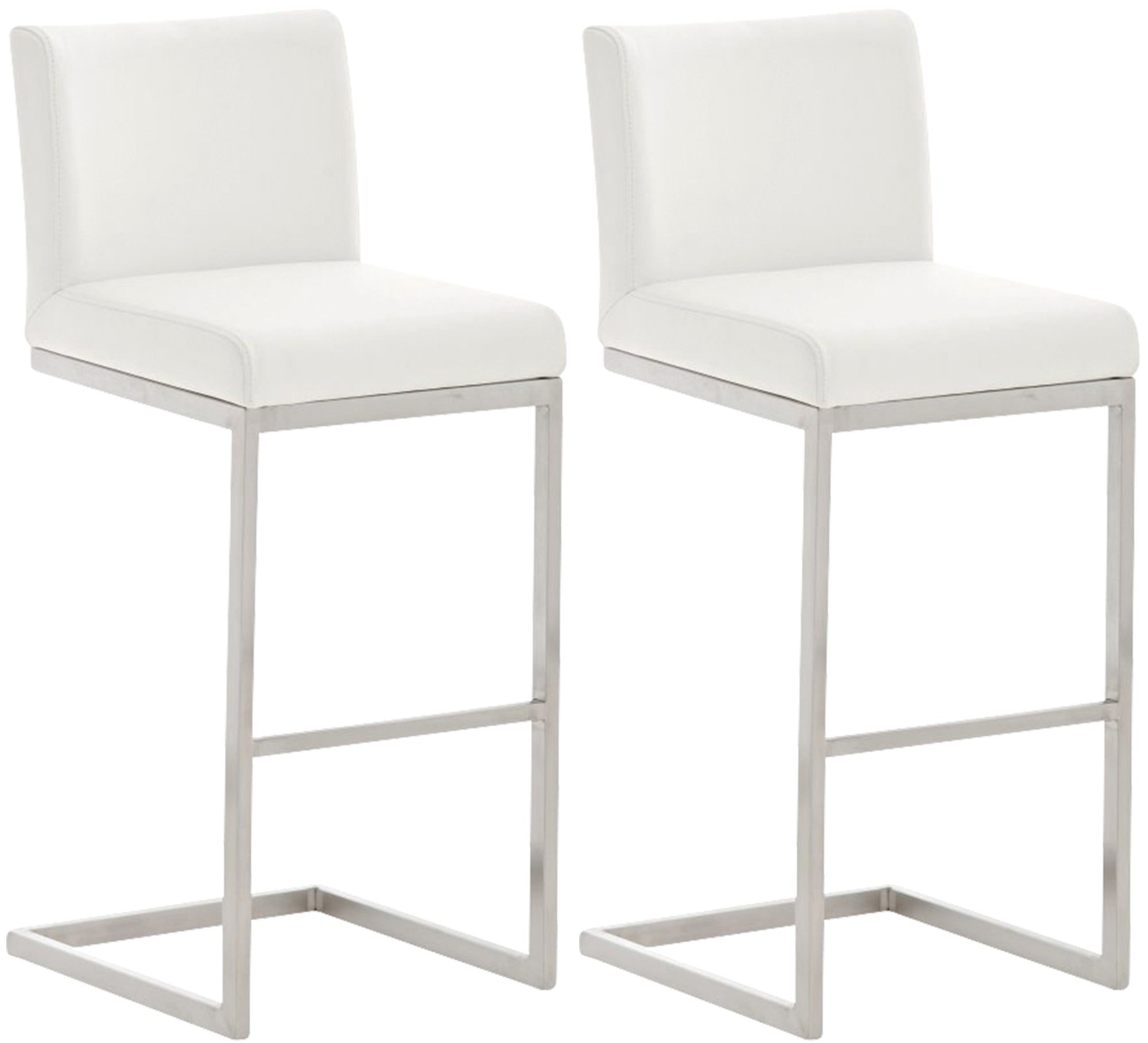 2er Set Barhocker Paros Kunstlederbezug Zweitbild