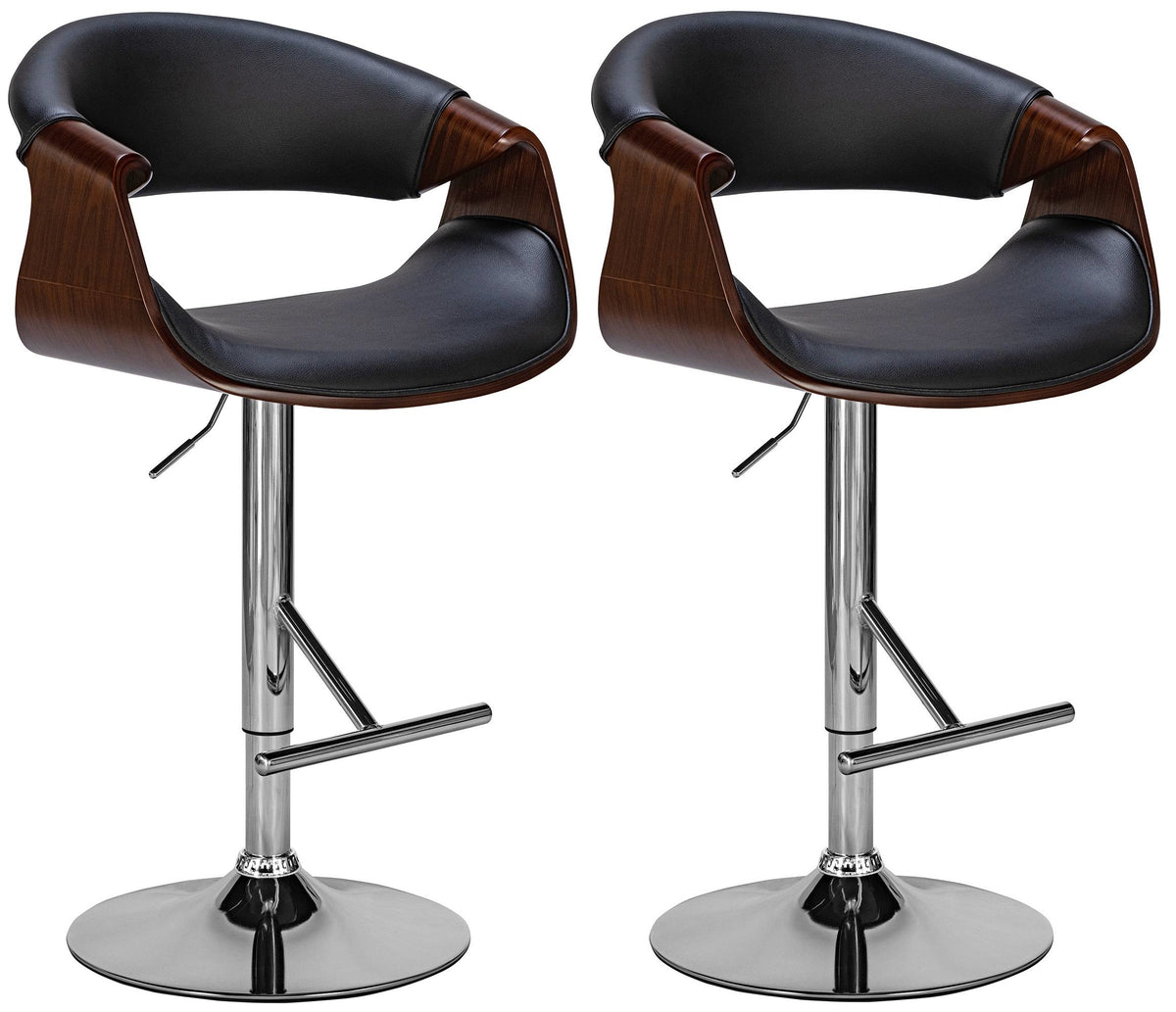 2er Set Barhocker Foley Kunstleder Hauptbild