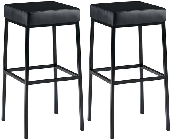 2er Set Barhocker Montreal Kunstlederbezug