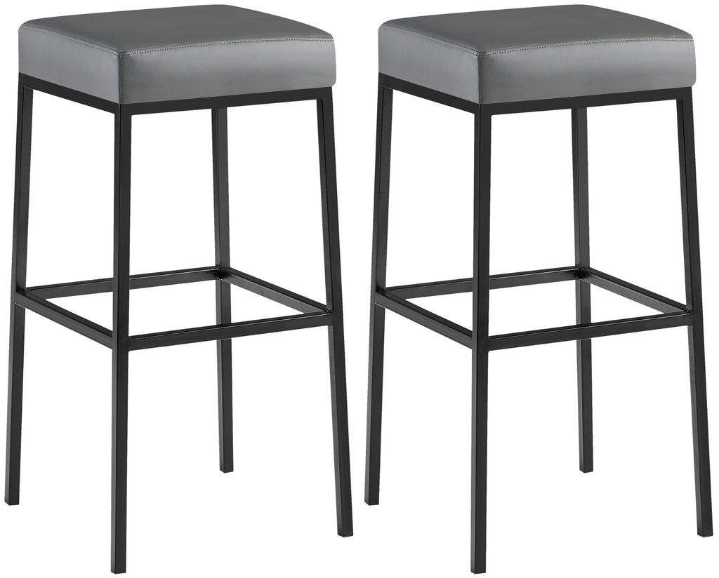 2er Set Barhocker Montreal Kunstlederbezug