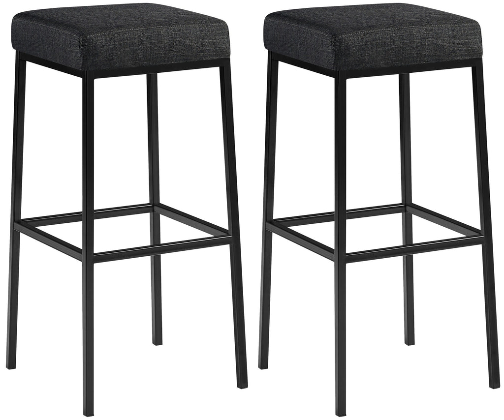 2er Set Barhocker Montreal Stoffbezug