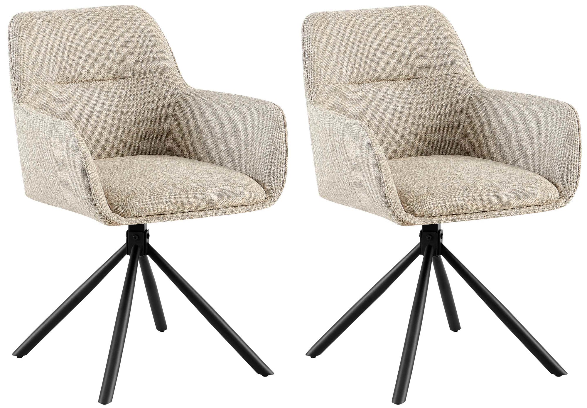 2er Set Stuhl Tipton Stoff Zweitbild