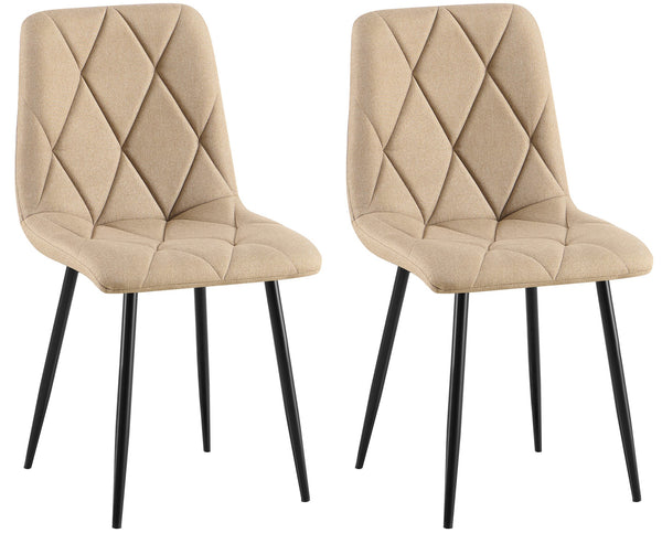 2er Set Esszimmerstuhl Clairton