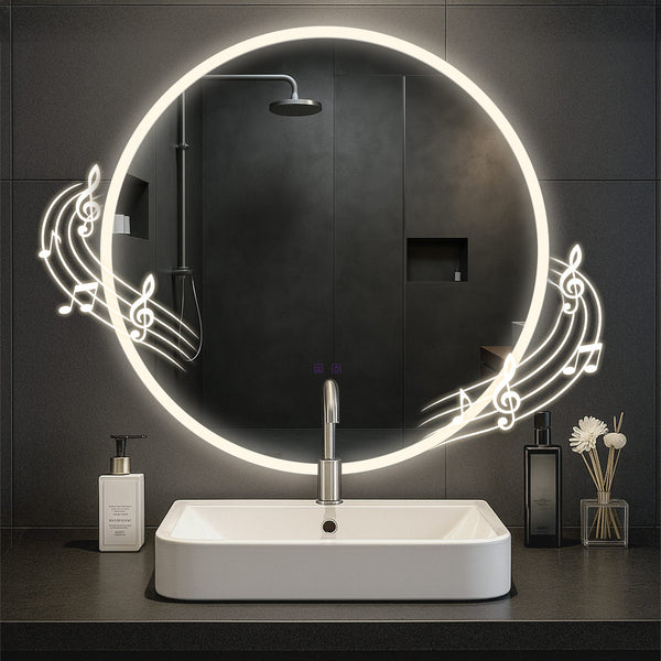 Badspiegel Laconia mit Bluetooth
