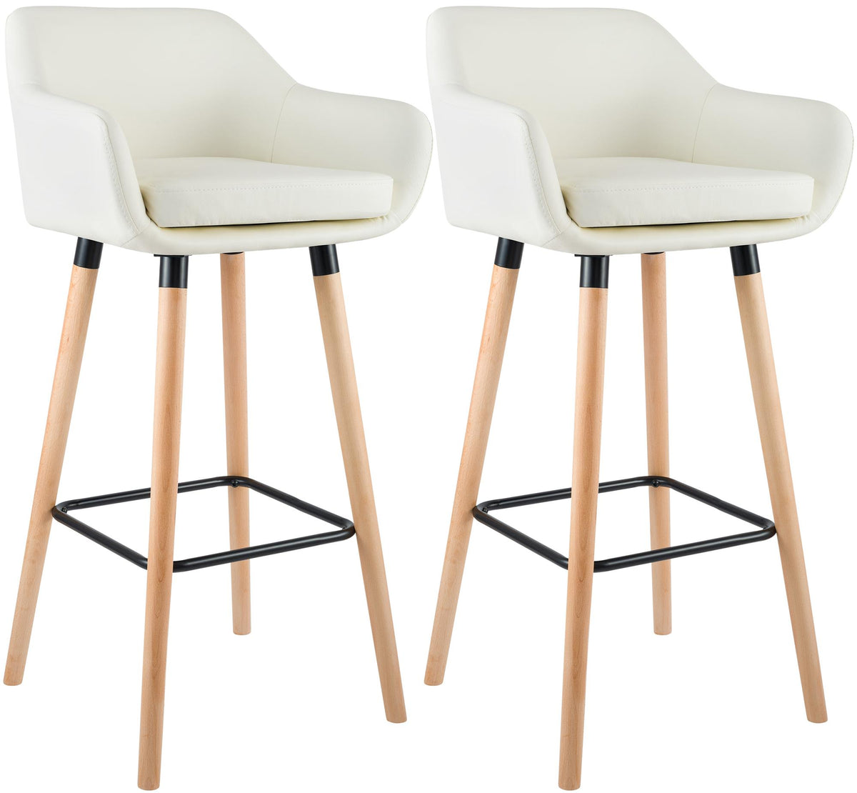 2er Set Barhocker Grant Kunstleder Hauptbild