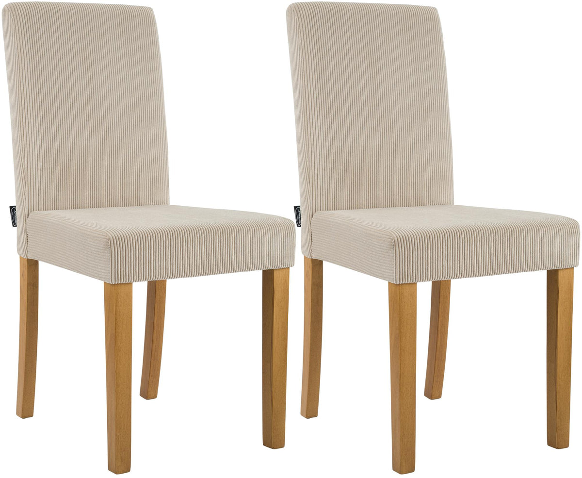 2er Set Esszimmerstuhl Ina Cord
