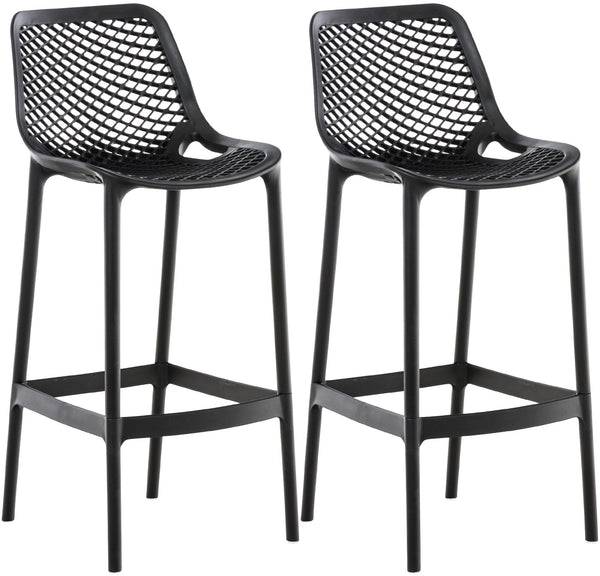 2er Set Outdoor Barhocker Air