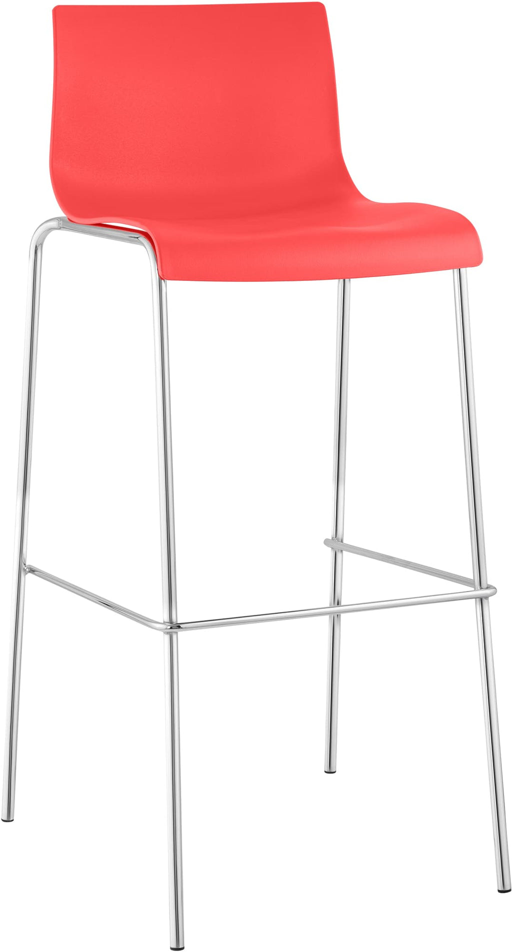 Barhocker Hover Kunststoff 4-Fuß Gestell