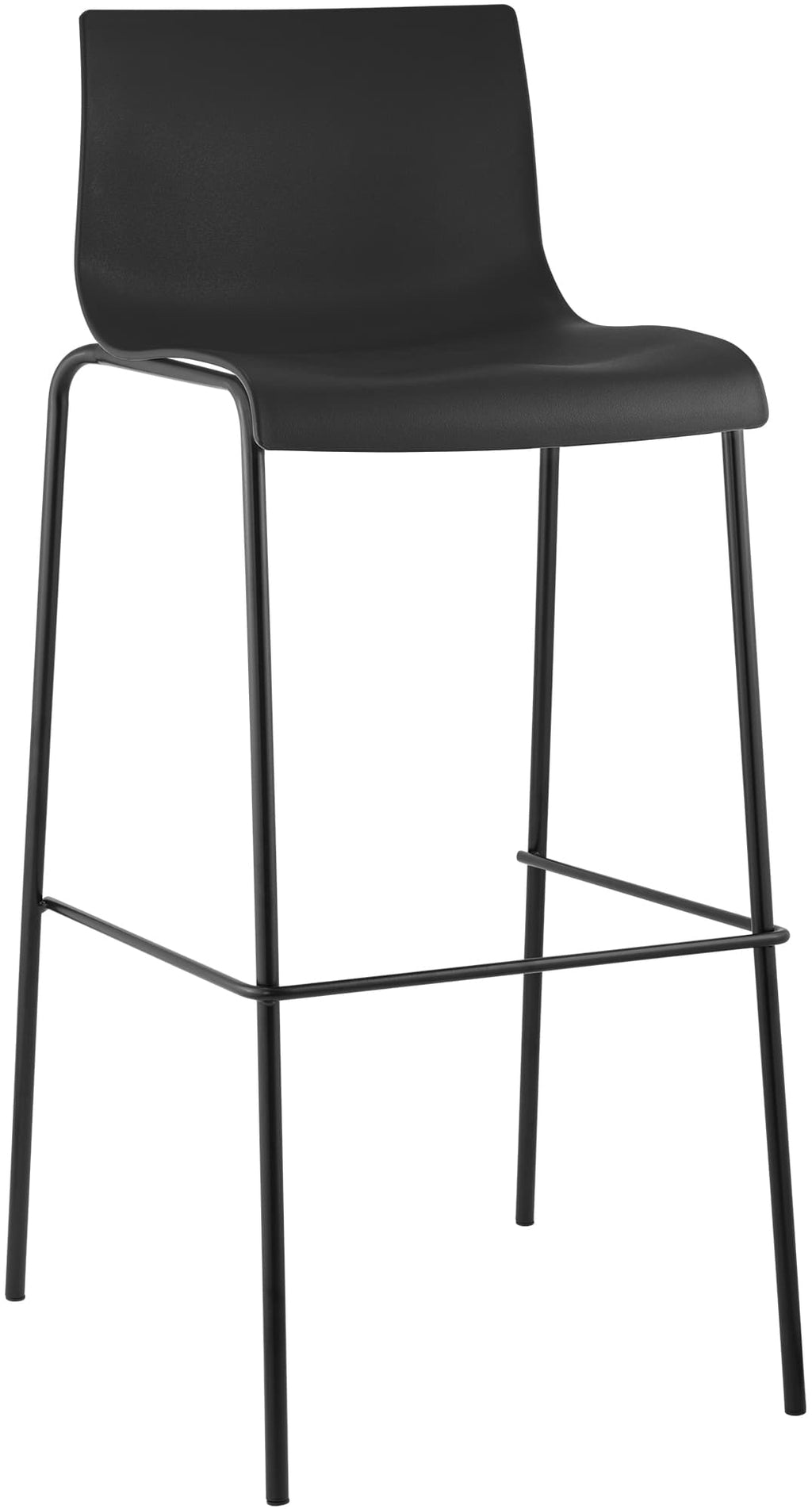 Barhocker Hover Kunststoff 4-Fuß Gestell