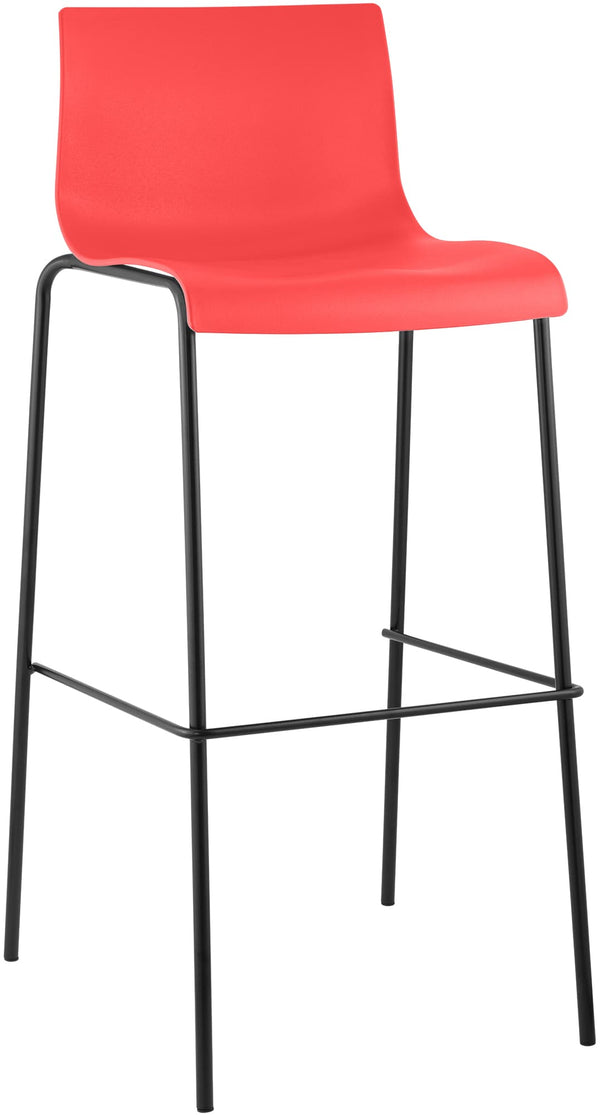 Barhocker Hover Kunststoff 4-Fuß Gestell