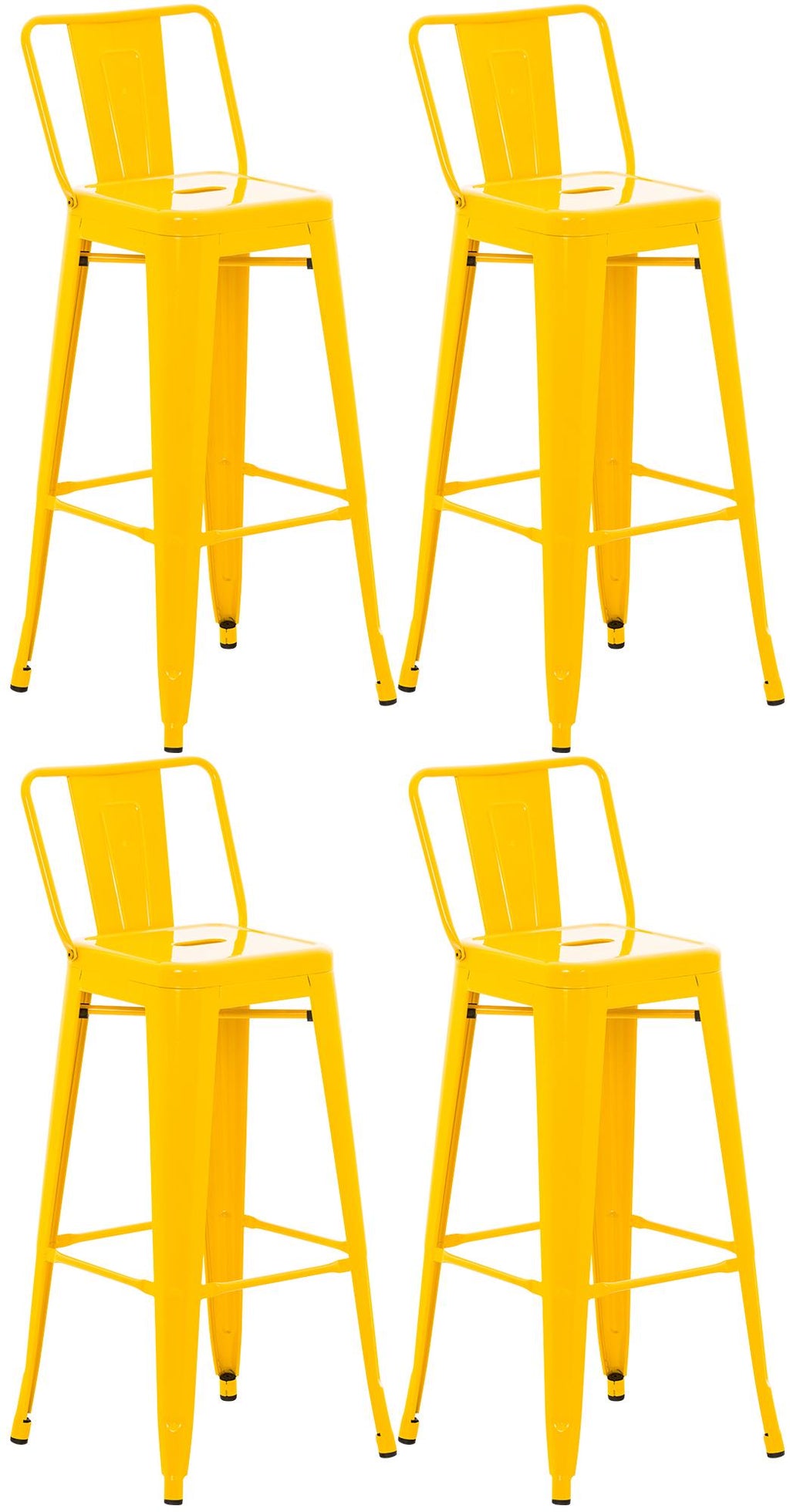 4er Set Barhocker Mason