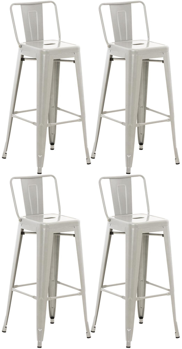 4er Set Barhocker Mason