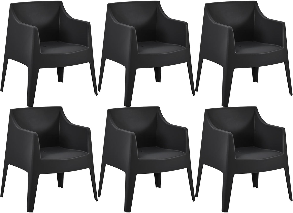 6er Set Gartenstühle Bartal Hoofdafbeelding