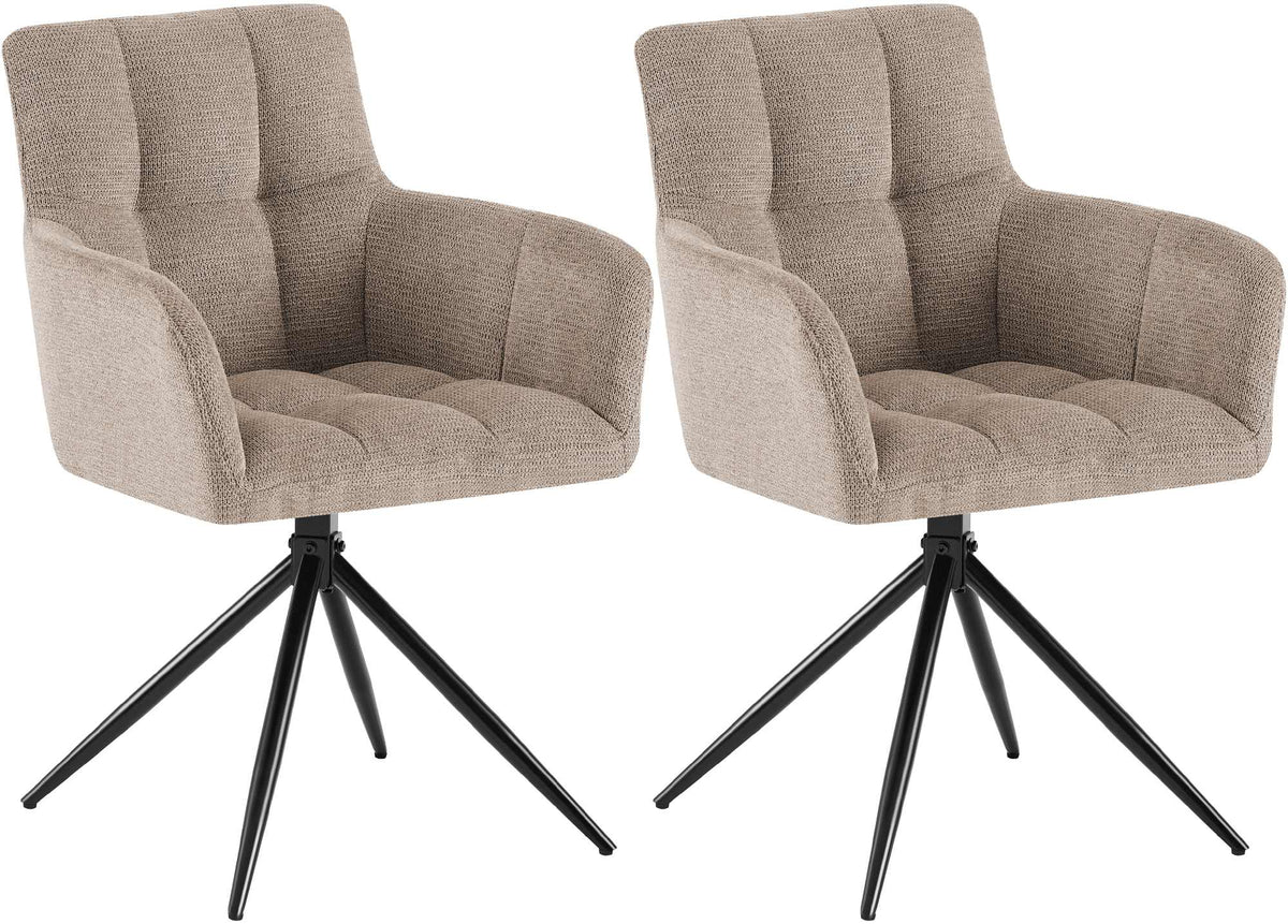 2er Set Esszimmerstuhl Jonah Stoff Hauptbild