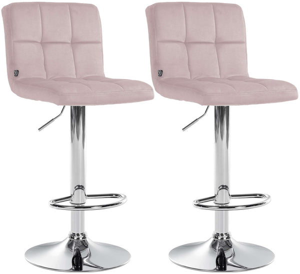 2er Set Barhocker Peru Samt
