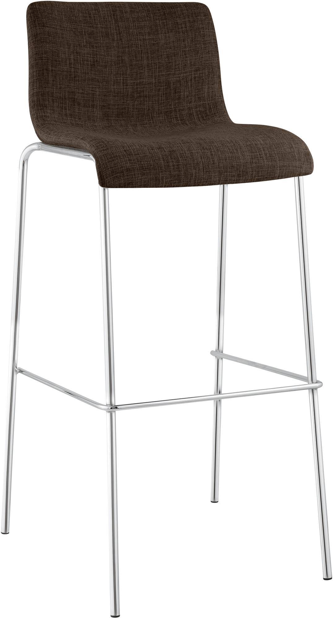 Barhocker Hover Stoff Vierfußgestell Secundaire afbeelding