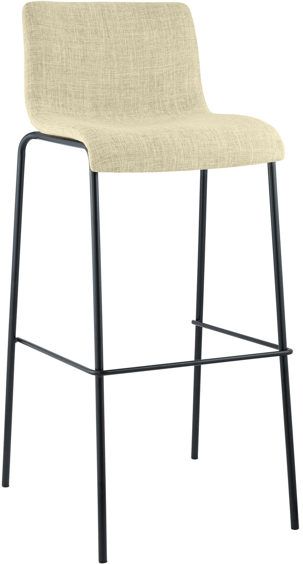 Barhocker Hover Stoff Vierfußgestell