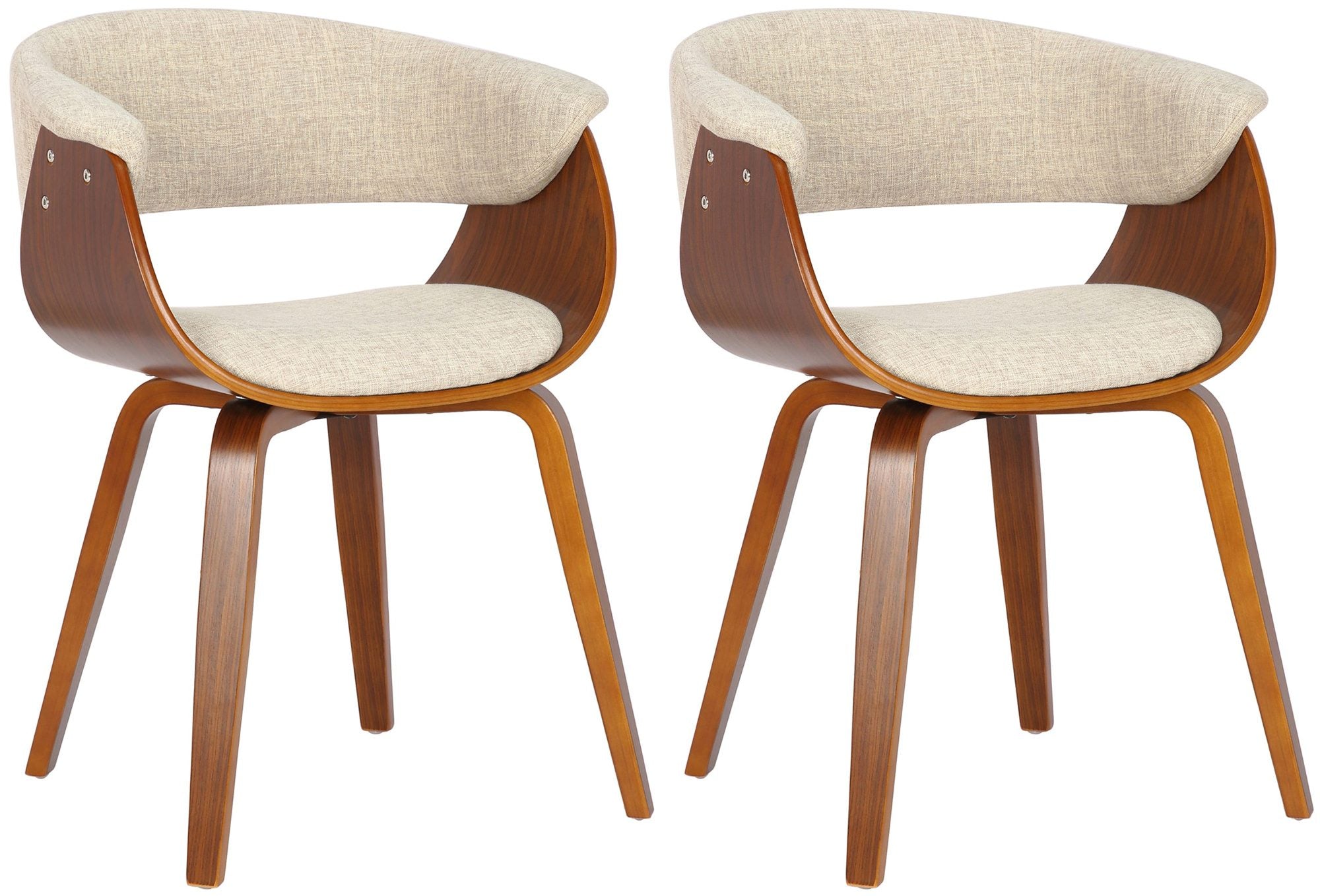 2er Set Esszimmerstuhle Bruce Stoff Zweitbild