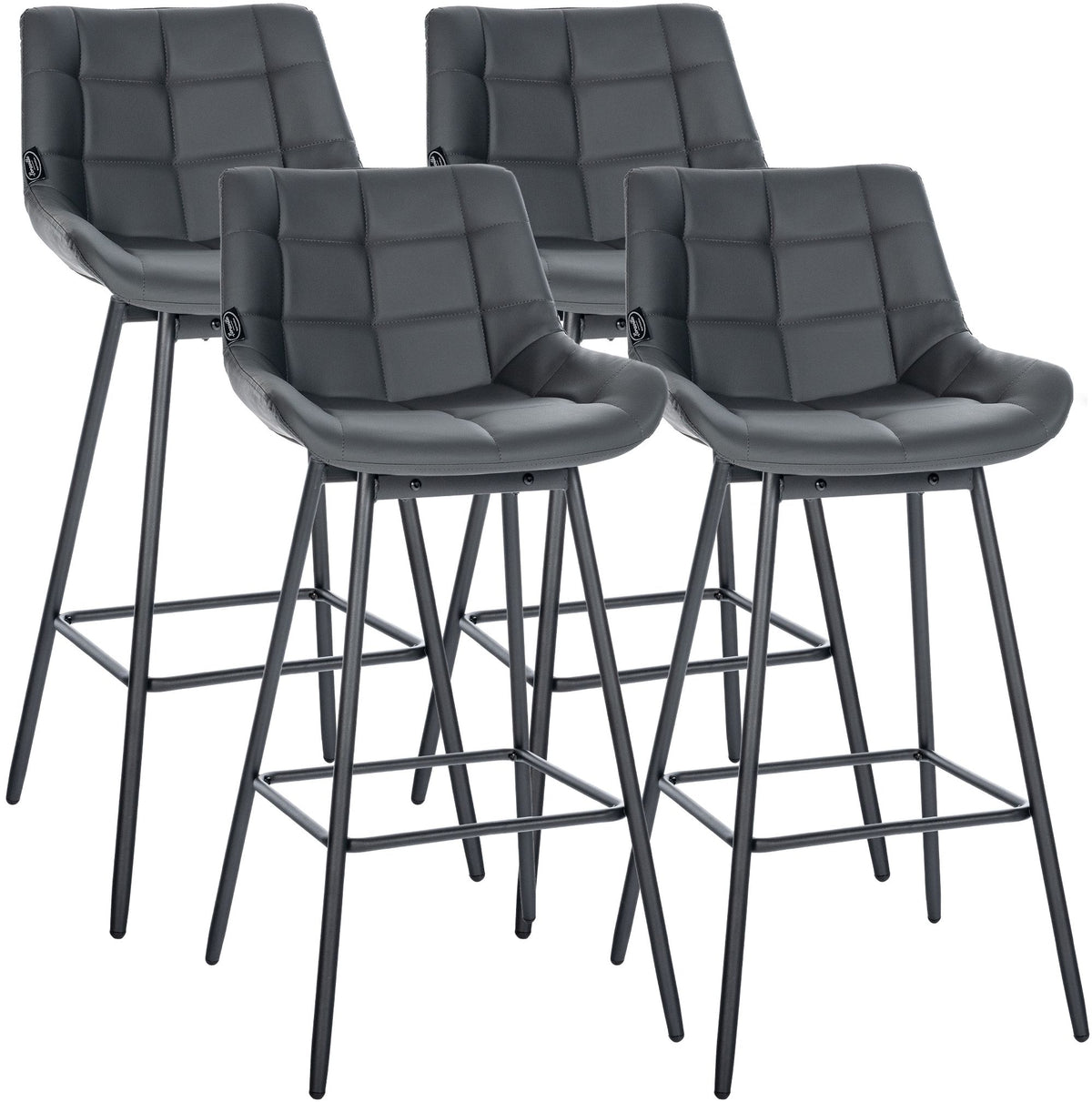 4er Set Barhocker Weston schwenkbar Hauptbild
