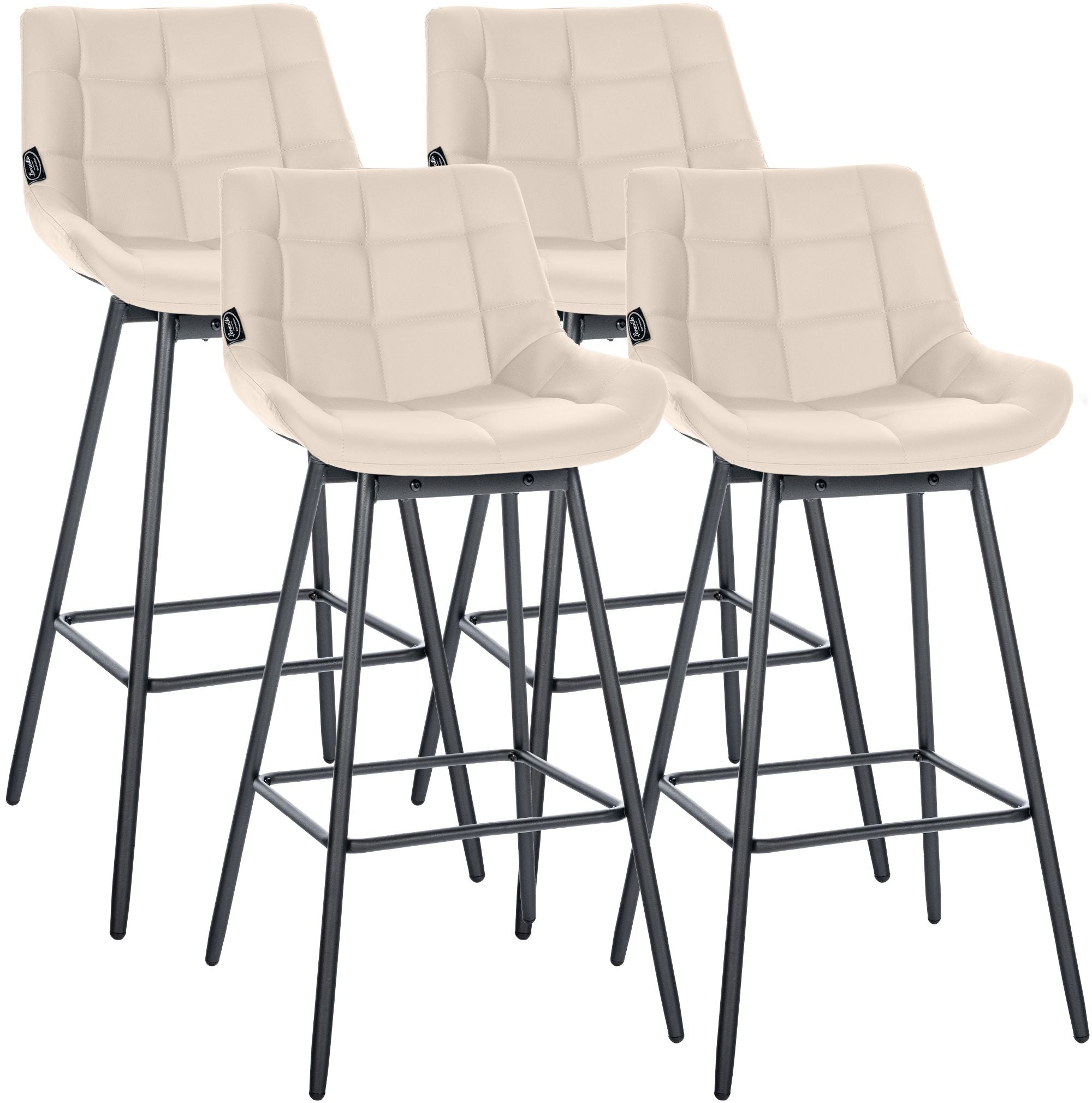 4er Set Barhocker Weston schwenkbar Zweitbild