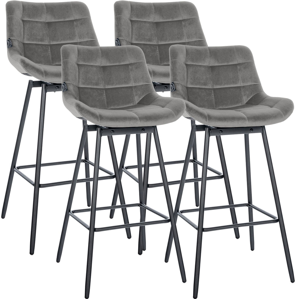 4er Set Barhocker Weston schwenkbar