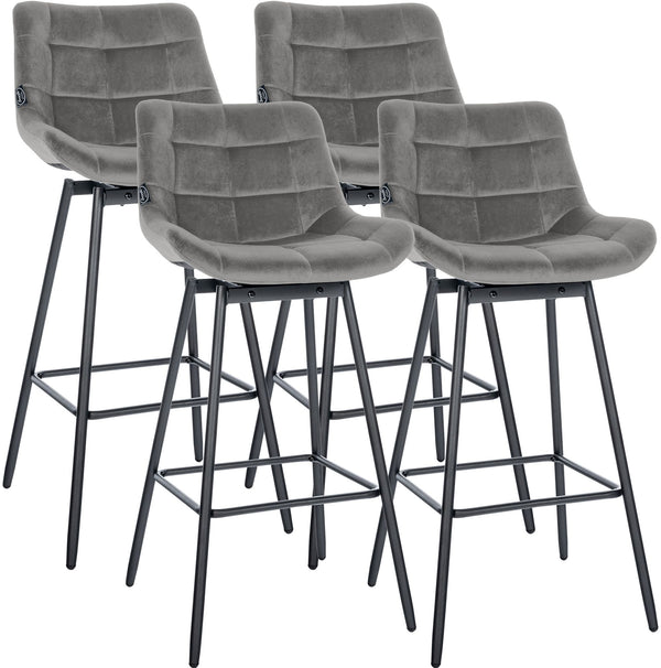 4er Set Barhocker Weston schwenkbar