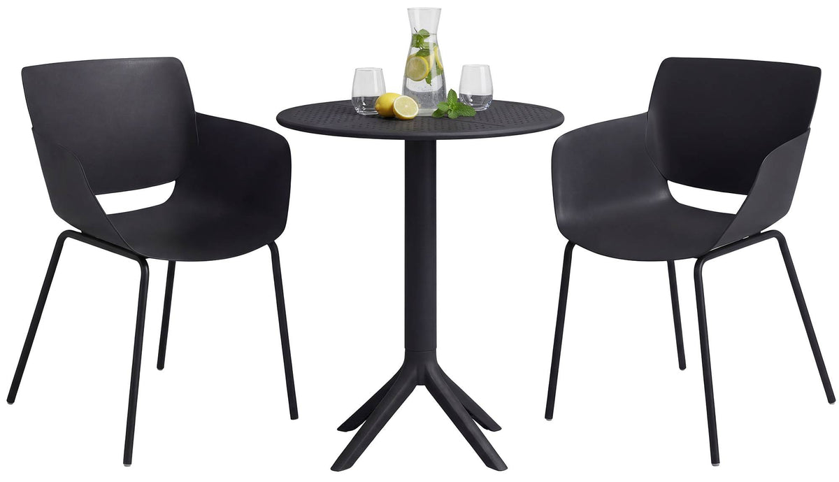 Gartenmöbel-Set Siora mit 2 Stühlen Hoofdafbeelding