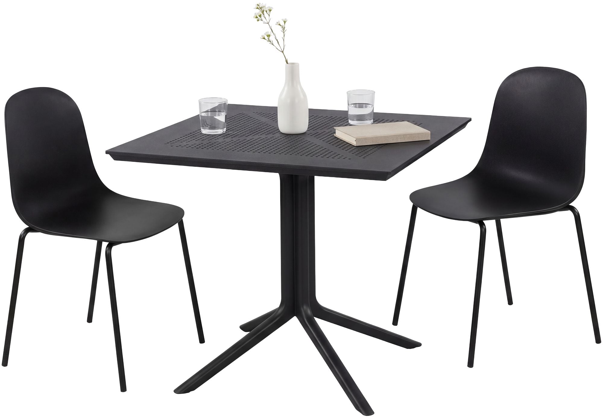 Gartenmöbel-Set Zeron mit 2 Stühlen Secundaire afbeelding