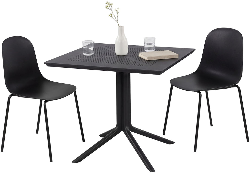 Gartenmöbel-Set Zeron mit 2 Stühlen
