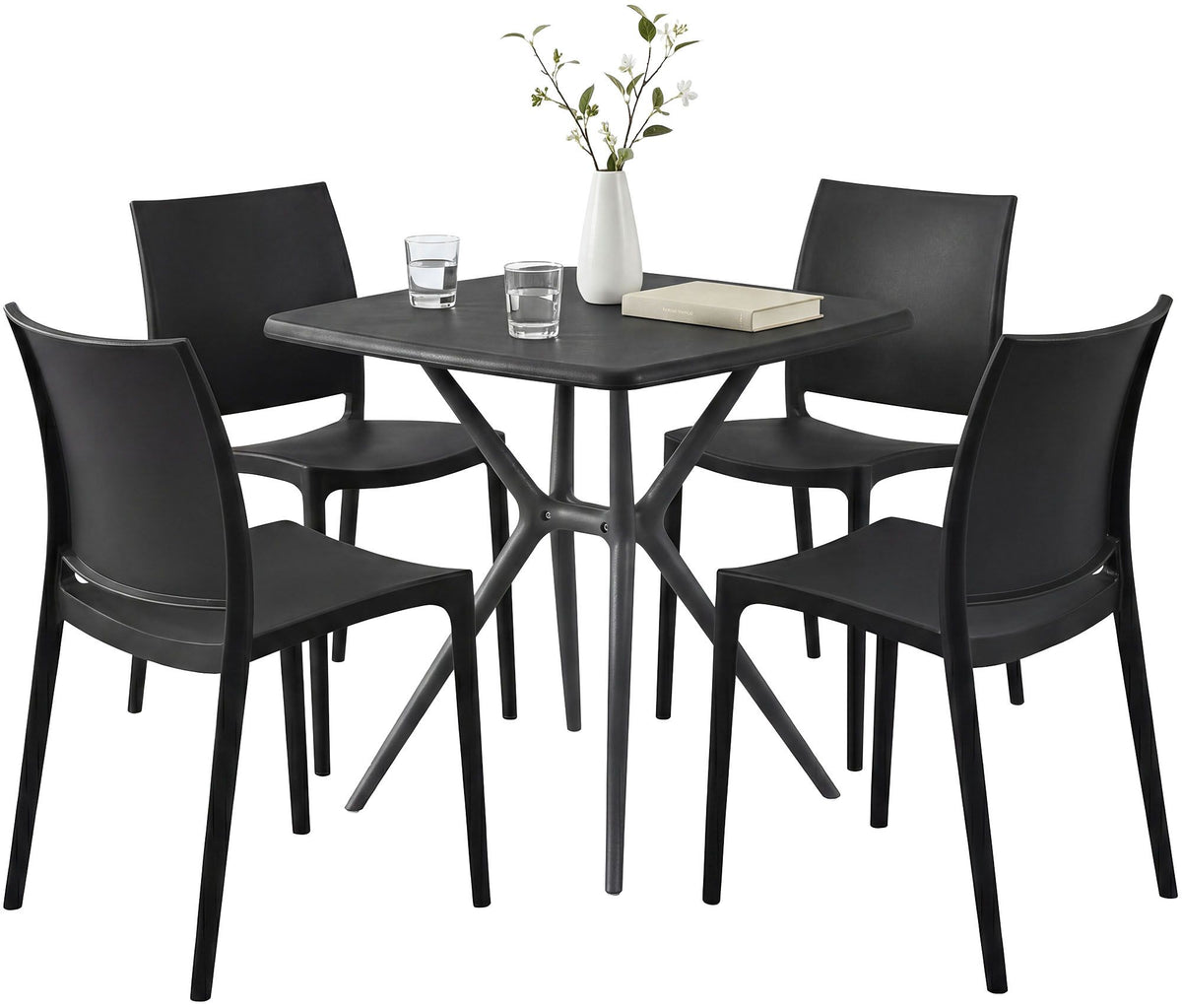 Gartenmöbel-Set Amino mit 4 Stühlen Hoofdafbeelding