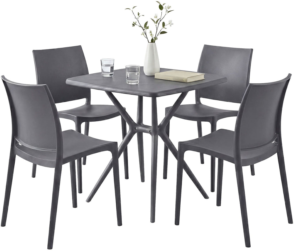 Gartenmöbel-Set Amino mit 4 Stühlen